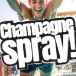 Champagne Spray with logo